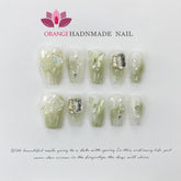 Handmade Y2k Press On Nails Reusable Decoration Fake Nails Full Cover Artificial Manicuree Wearable XS S M L Size Nails Art