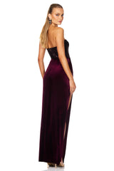 Nookie Keke Gown - Wine