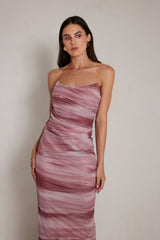 Rayleigh Dress - Pink Horizon