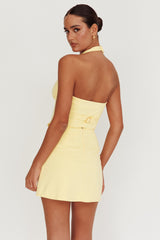 Tasman Mini Skirt - Lemon
