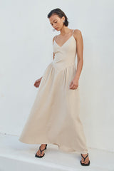 Winslet Midi Dress - Sand
