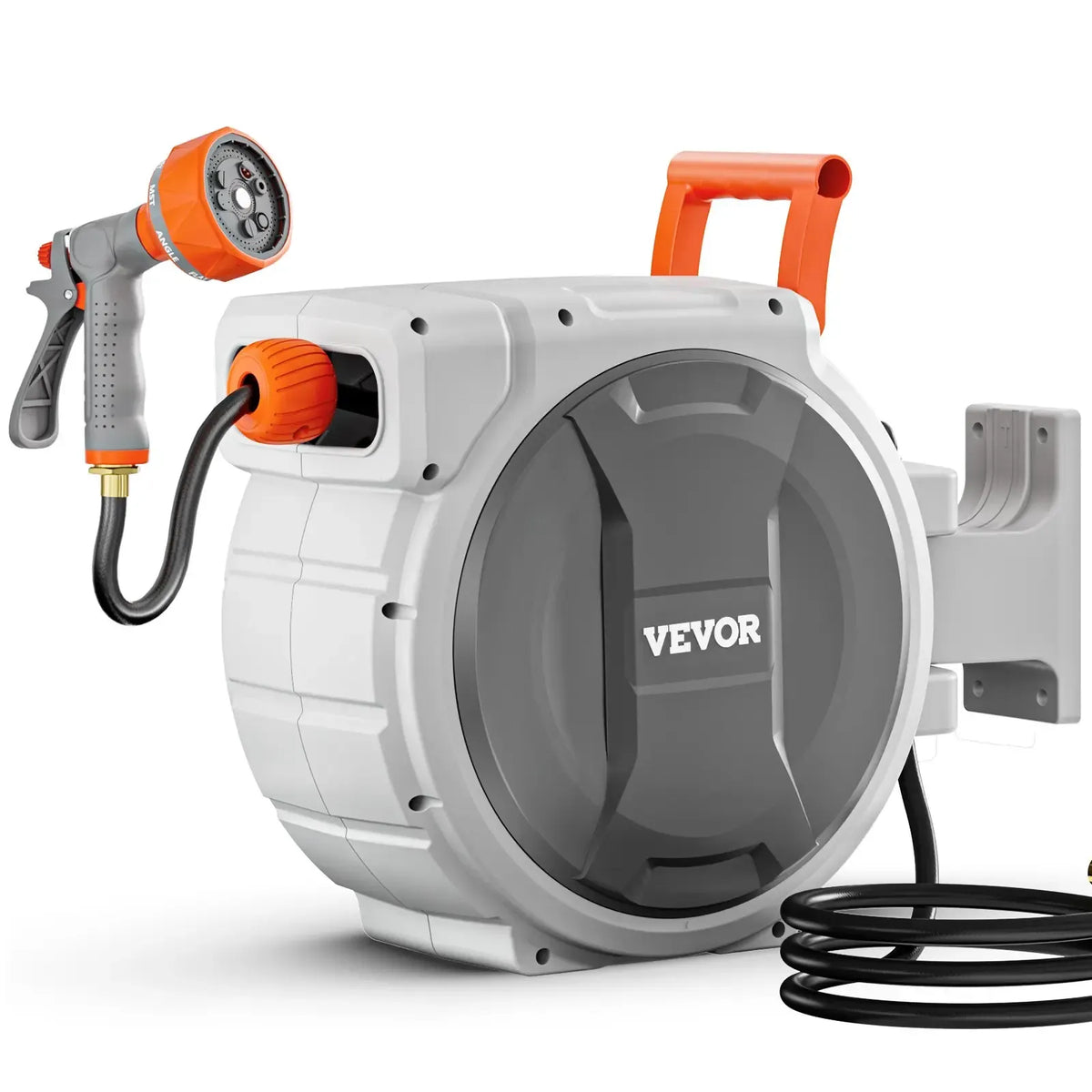VEVOR Retractable Garden Hose Reel 100 ft 5/8 in