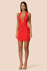 Nookie Demi Mini Dress - Cherry