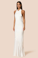 Nookie Penelope Halter Gown - Ivory