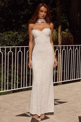 Amana Maxi Dress - White