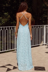 Ellerby Maxi Dress - Sky Blue