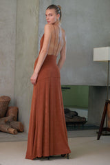 Misha Celestine Maxi Dress - Copper