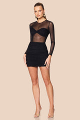Nookie Noemie Mini Dress - Black