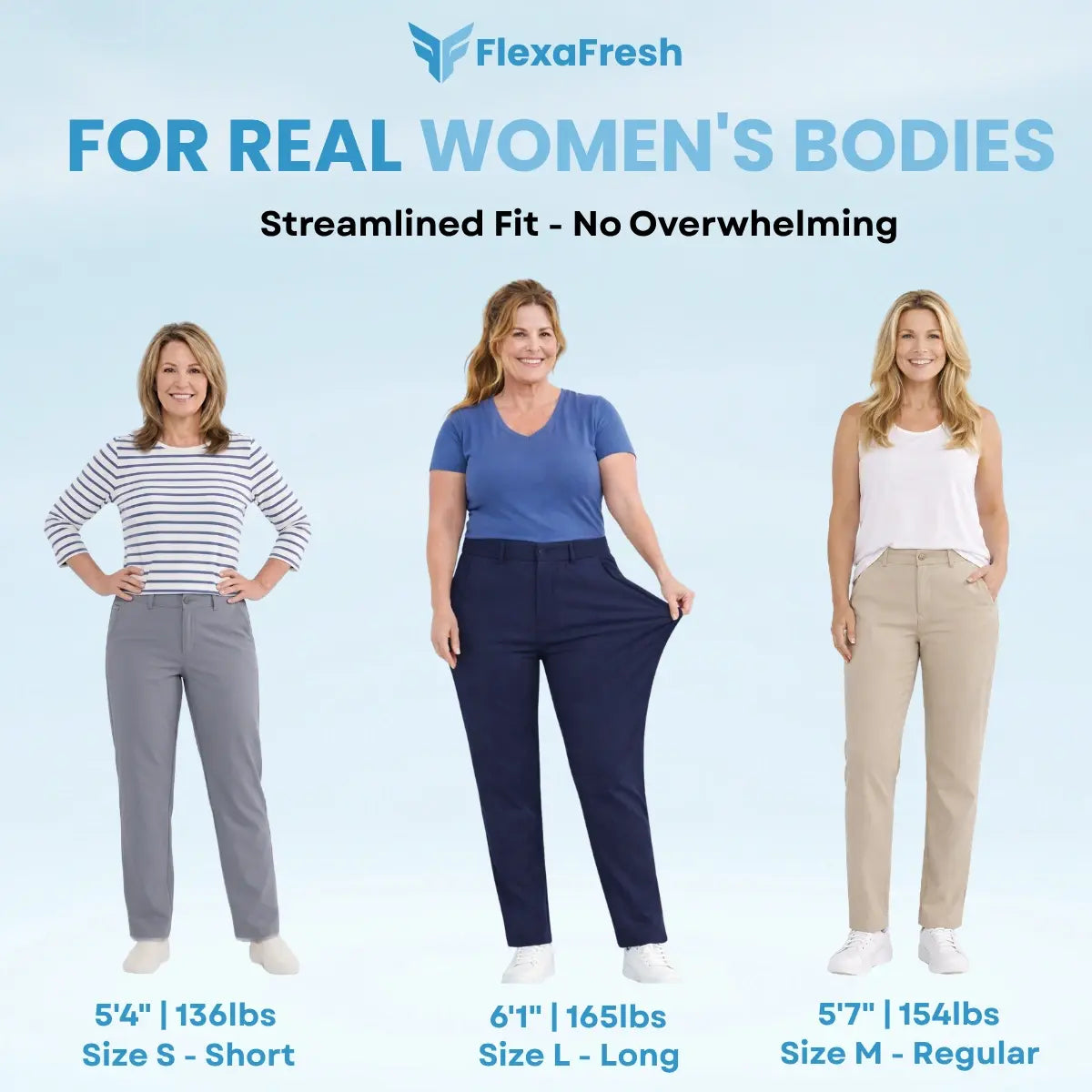 FlexaFresh - 70% OFF - Unisex's Ultra Stretch Ice Silk Comfort Casual Pants