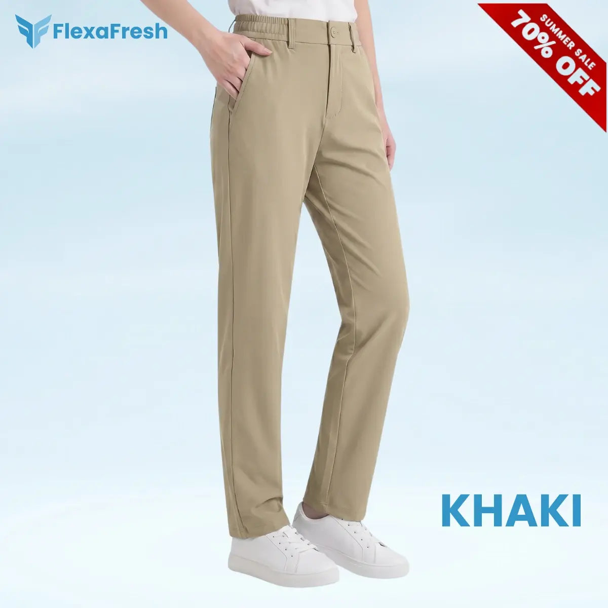 FlexaFresh - 70% OFF - Unisex's Ultra Stretch Ice Silk Comfort Casual Pants