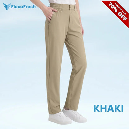 FlexaFresh - 70% OFF - Unisex's Ultra Stretch Ice Silk Comfort Casual Pants