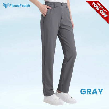 FlexaFresh - 70% OFF - Unisex's Ultra Stretch Ice Silk Comfort Casual Pants