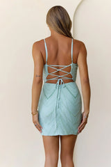 Twirl In Lights Sequin Mini Dress