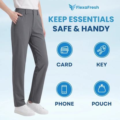 FlexaFresh - 70% OFF - Unisex's Ultra Stretch Ice Silk Comfort Casual Pants