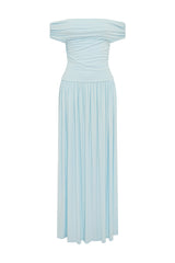 Manalla Maxi Dress - Sky Blue