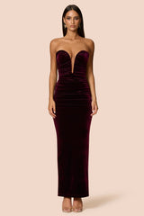 Nookie Nina Gown -  Mulberry