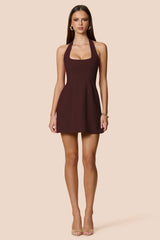 Nookie Kayla Mini Dress - Cocoa