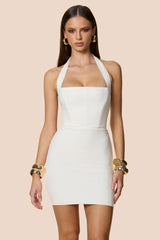 Nookie Belleza Mini Dress - White