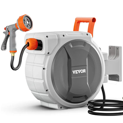 VEVOR Retractable Garden Hose Reel 100 ft 5/8 in