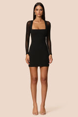 Nookie Amore Mini Dress -  Black