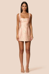 Nookie Claudia Mini Dress - Peach