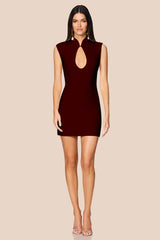 Nookie Gia Mini Dress - Wine