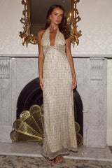 Annette Maxi Dress - Champagne