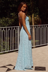 Ellerby Maxi Dress - Sky Blue