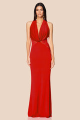 Nookie Lala Gown - Red