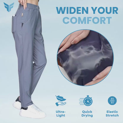 FlexaFresh - 70% OFF - Unisex's Ultra Stretch Ice Silk Comfort Casual Pants