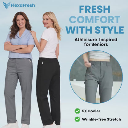 FlexaFresh - 70% OFF - Unisex's Ultra Stretch Ice Silk Comfort Casual Pants