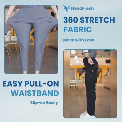 FlexaFresh - 70% OFF - Unisex's Ultra Stretch Ice Silk Comfort Casual Pants